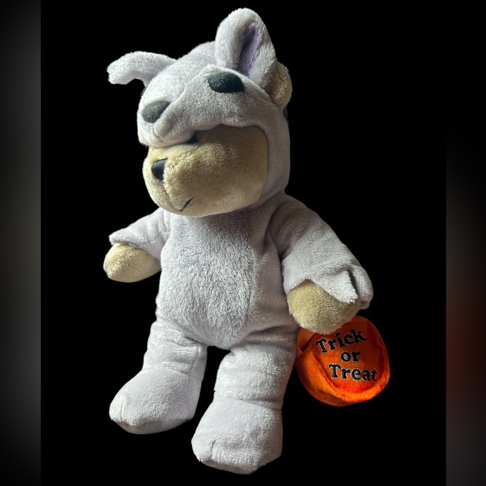 94th Edition Starbucks 2010 Bearista Teddy Bear Plush Halloween Wolf 10”